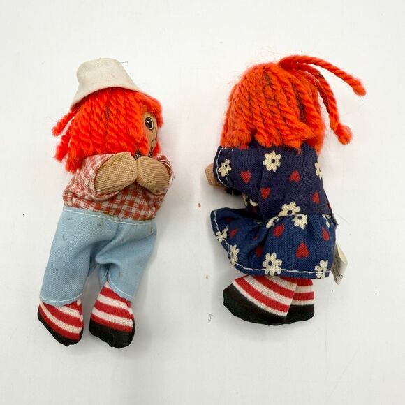 Vintage 1978 Raggedy Ann and Andy Pencil Hugger Collectibles - Picture 3 of 6